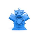  Máy nén lạnh Frascold W40-142Y dòng piston 1 cấp 40 HP 