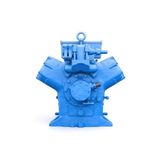  Máy nén lạnh Frascold Z50-168Y piston 1 cấp 50HP 