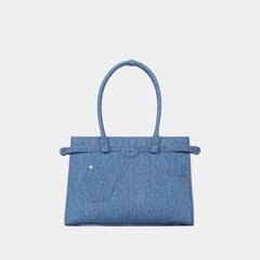 Túi Hobo Nữ hiệu ứng Denim Chrisbella đa sắc size L EHO005Z0