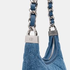 Túi Hobo Nữ Chrisbella Xanh Chàm Denim EHO036S0