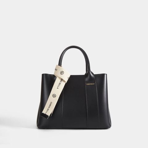 Túi Tote Nữ Chrisbella màu đen ETO005Z0