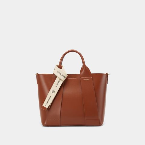 Túi Tote Nữ Chrisbella màu nâu đậm ETO003Z0