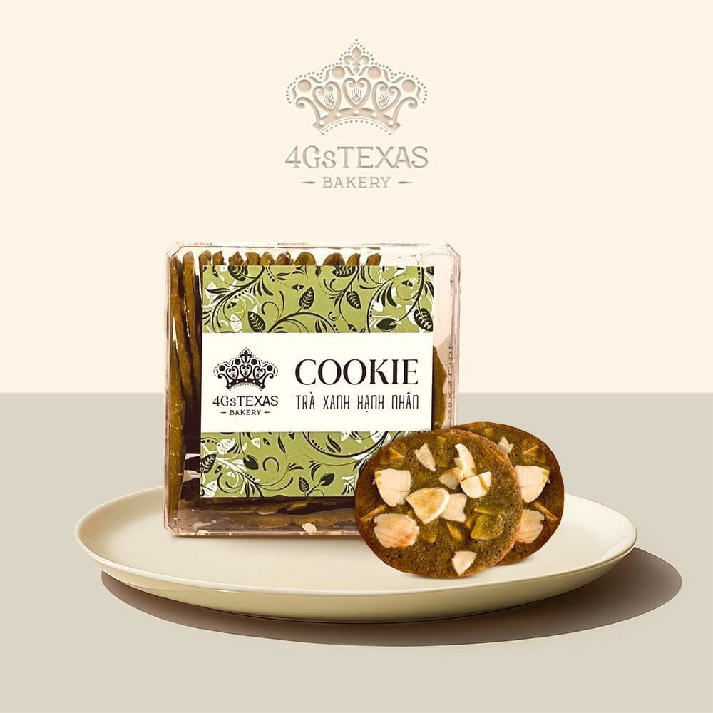  COOKIES TRÀ XANH HẠNH NHÂN 