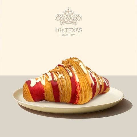  CROISSANT KEM HẠNH NHÂN CARAMEL 