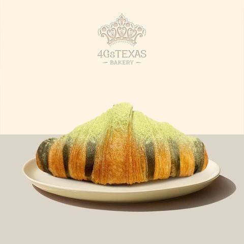  CROISSANT KEM MATCHA 