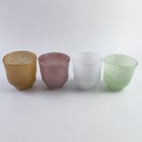Handmade Colored Scented Glass Jar For Candle