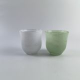 Handmade Colored Scented Glass Jar For Candle