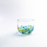 Luxury Hand Made Glass Bowl For Candle With Unique Ink Color