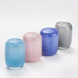 New Arrival Colored Powder Glass Candle Jar
