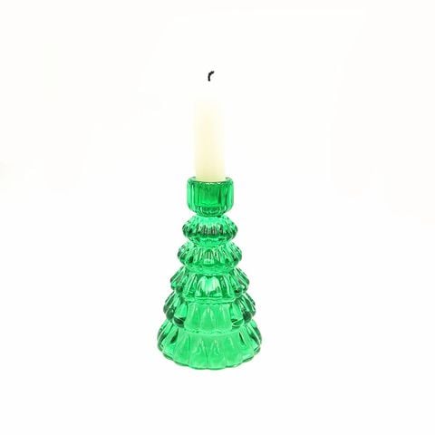 Christmas tree candlestick