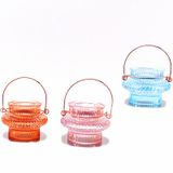 Vertical bar lantern candlestick