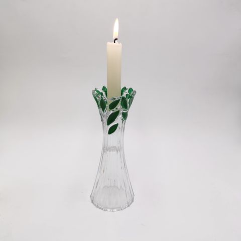 Leaf candlestick