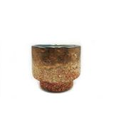 Rustic style glass candle holder high quality candle jar