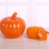 Pumpkin Glass Jar
