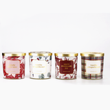 Printed Glass Candle Jar