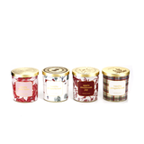 Printed Glass Candle Jar