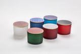 Glass Candle Jar With Wooden Lid