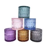 Glass candle jar for candle making