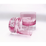 Funny Novelty Big Bubble Glass Candle Holder Color Glass Wax Cup