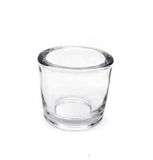 Thick Wall Glass Candle Jar 6560