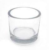 Thick Wall Glass Candle Jar 9080