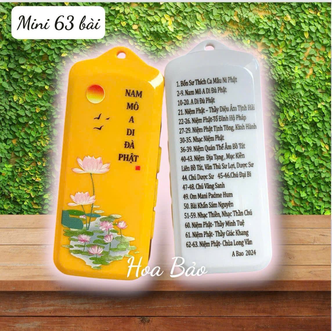  ✅Máy Niệm Phật Mini 68 bài có sẵn - Máy Niệm Phật Tí Hon - MỚI 