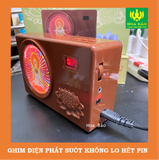  Máy Tụng Kinh Địa Tạng HÀO QUANG MỚI- Ghim điện phát suốt không lo bị gián đoạn - Đài Tụng Kinh Địa Tạng 