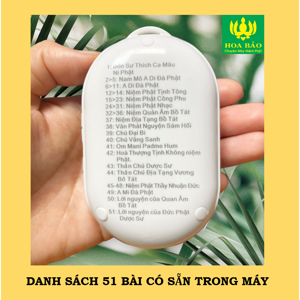  Loa Niệm Phật HOA SEN - Hàng Cao Cấp Chuẩn Tịnh Tông 