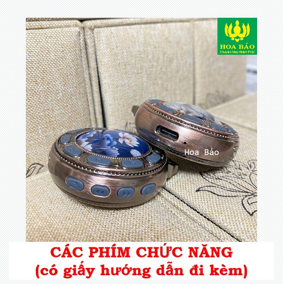  Máy niệm PHật Pha lê MỚI có phím số, sẵn 68 bài 