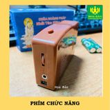 Máy niệm Phật 10 bài Nâu - Để Bàn Thờ - TẶNG KÈM PIN 