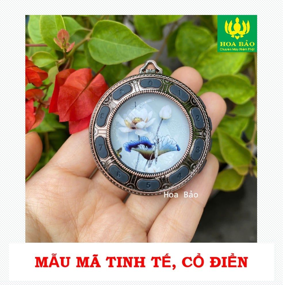  Máy niệm PHật Pha lê MỚI có phím số, sẵn 68 bài 