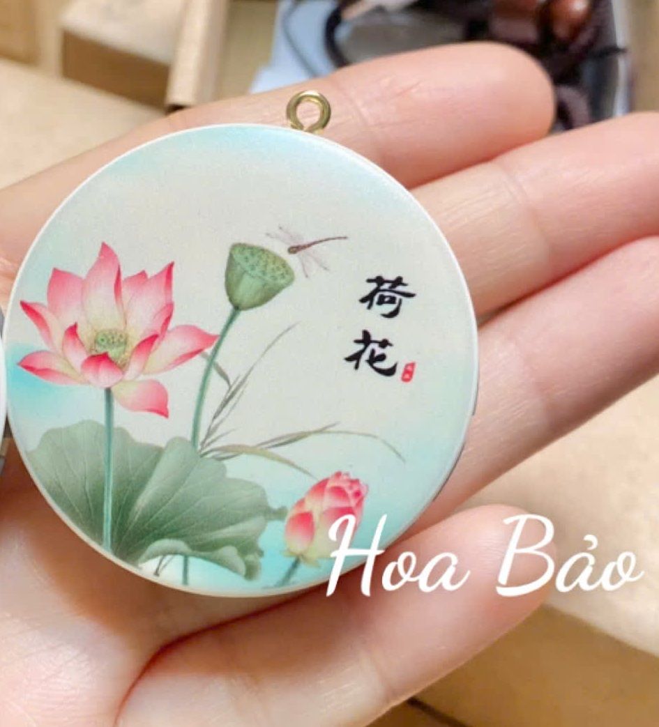  Máy Niệm Phật Mini Sen tròn - MẪU MỚI - Gắn thẻ nhớ, Bluetooth 