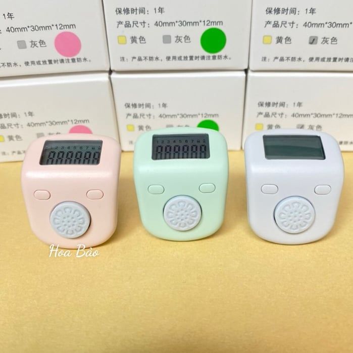  Máy Ký Số Niệm Phật Cao Cấp Pin Sạc - Máy Bấm Đếm Số Niệm Phật Cao Cấp Pin Sạc 