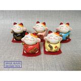  BỘ TƯỢNG 5 MÈO THẦN TÀI - CỰC KỲ MAY MẮN - 5 MÈO MANEKI NEKO 