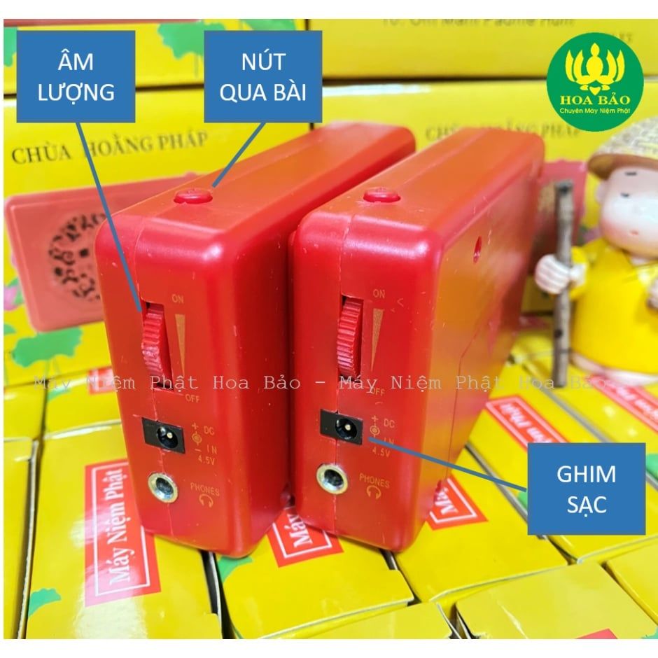  Máy Tụng Kinh 10 bài, Đài Niệm Phật 12 bài 