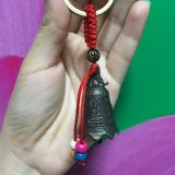  Móc khoá chuông đồng hình Phật Quan Âm 