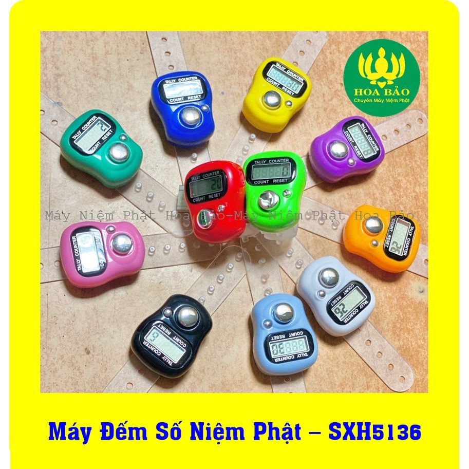  Combo 100 Máy Bấm Số Niệm Phật - Máy đếm số Niệm Phật - Loại Xỏ Ngón 