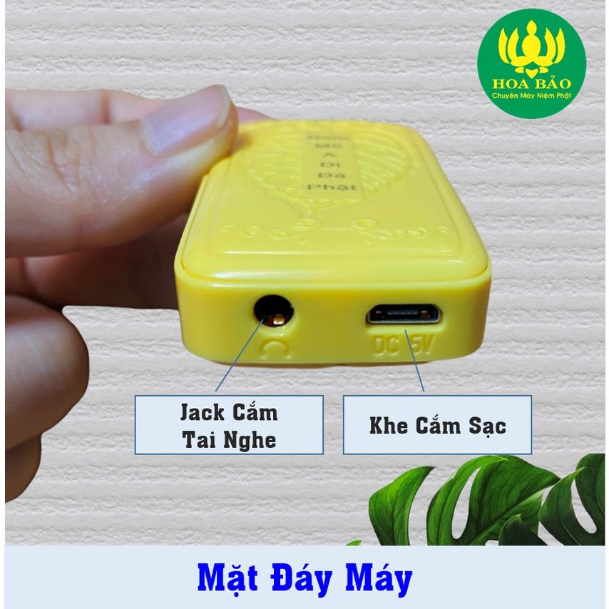  ⭐️Mini lá bồ đề  - Máy Niệm Phật Mini JAS01-T - Hàng Chuẩn Tịnh Tông 