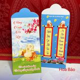  Bao Lì Xì Phật Giáo (giấy dày rất đẹp ạ) 