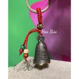  Móc khoá chuông đồng hình Phật Quan Âm 