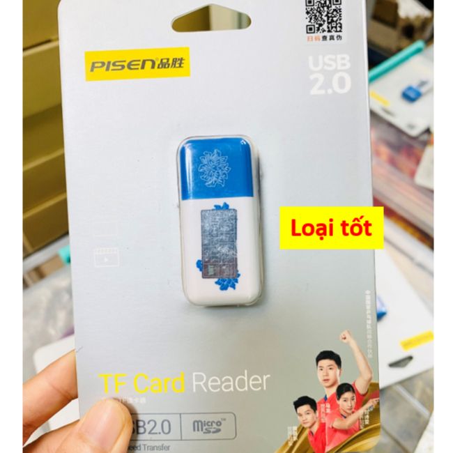  ✅Đầu Đọc Thẻ Nhớ Micro SD USB 2.0 Cho Laptop, Máy Tính 