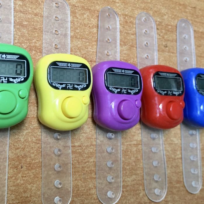  Combo 10 máy bấm số Niệm Phật Loại xỏ ngón - Máy đếm số Niệm Phật 