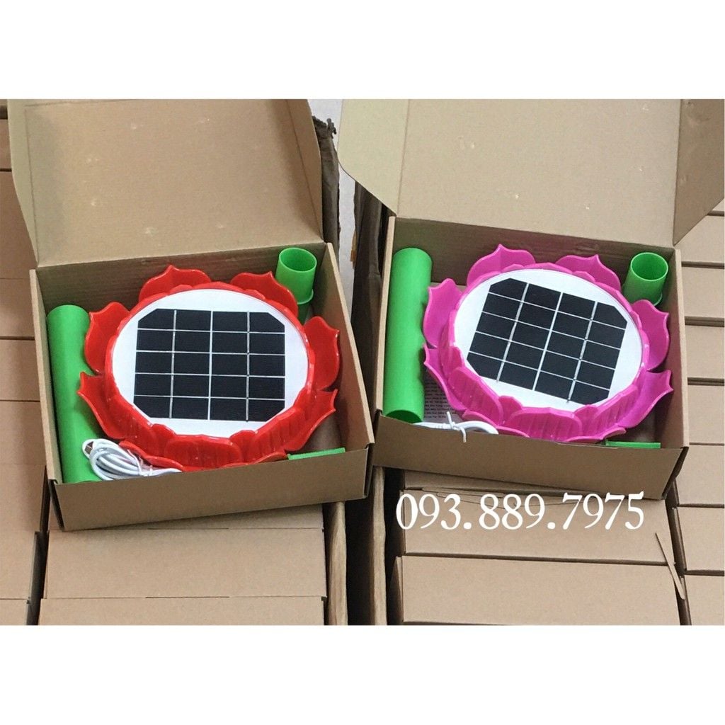  ✅Siêu Bền ✅ Đài Niệm Phật Hoa Sen Năng Lượng Mặt Trời - Có sẵn 29 bài Niệm Phật 