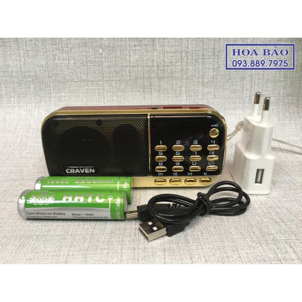  ✅Siêu Tốt✅Combo Loa Nghe Pháp Craven 836s 