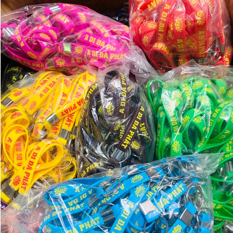  Móc Khóa dây A Di Đà Phật 