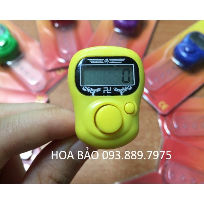  Combo 100 Máy Bấm Số Niệm Phật - Máy đếm số Niệm Phật - Loại Xỏ Ngón 