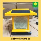  MỚI - Máy Niệm Phật Năng Lượng Mặt Trời Ngôi Nhà, Có Đèn 