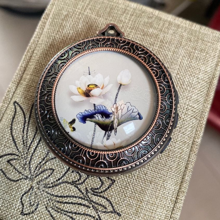  ⭐️Máy pha lê Bluetooth, phong cách cổ điển, có sẵn 35 bài Niệm Phật⭐️ 