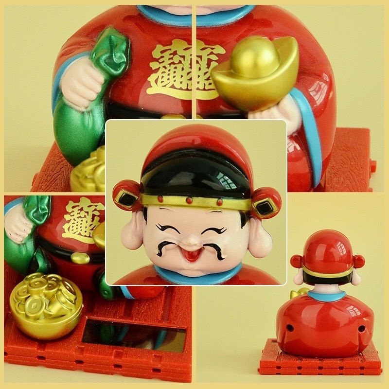  Tượng Thần Tài gật đầu bằng Năng Lượng mang Tài lộc, may mắn 