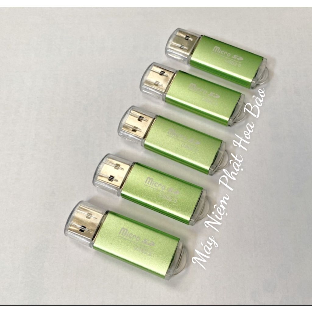  ✅Đầu Đọc Thẻ Nhớ Micro SD USB 2.0 Cho Laptop, Máy Tính 